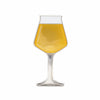 Beer enamel pin teku glass. This beer badge lapel has straw color enamel with 3D details