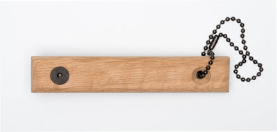 Quercus Alba Reclaimed Wood Bottle Opener made from upcycled oak barrels top view