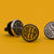 BEER enamel pin set of three. These beer dot design beer badge lapel pins have soft enamel & nickel finish